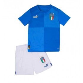 Baby Fußballbekleidung Italien Heimtrikot 2022 Kurzarm (+ kurze hosen)
